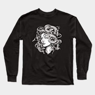 Medusa aesthetic Long Sleeve T-Shirt